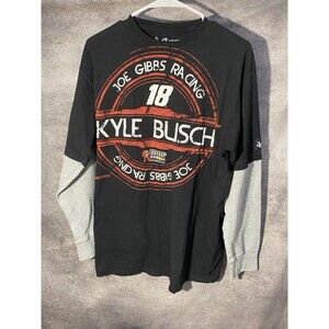 Chase Authentics Kyle Busch #18 M&M's Racing T-Shirt Joe Gibbs Men's Size M⁠